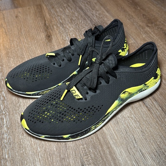 Crocs Men's LiteRide 360 Marbled Pacer‎ Lace-up Sneaker Size 8 - Picture 3 of 8